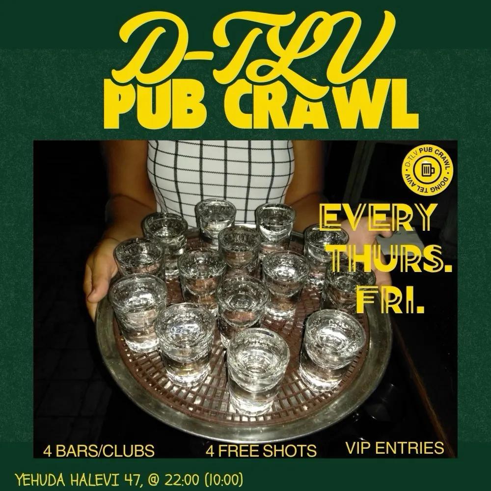 Pub Crawl D-TLV · תל אביב