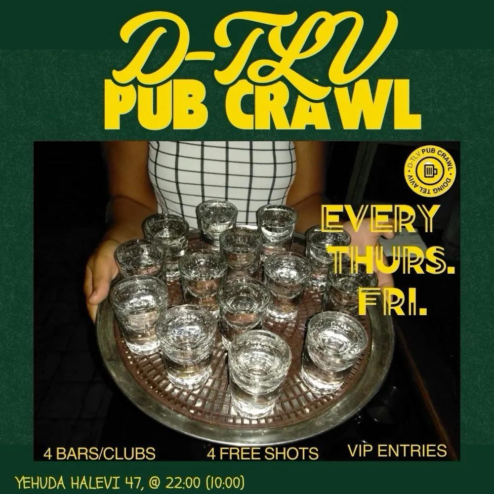 Pub Crawl D-TLV · תל אביב